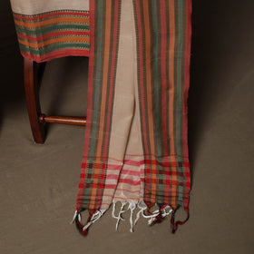 Dharwad Cotton 3pc Unstitched Dress Material Suit Set with Woven Border 72