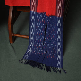 Pochampally Ikat Woven Cotton 3pc Unstitched Dress Material Suit Set 05