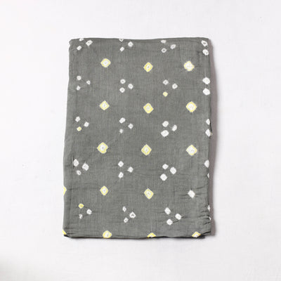 Grey - Kutch Bandhani Tie-Dye Mul Cotton Precut Fabric 16