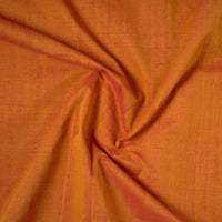 Orange - Mangalagiri Handloom Cotton Nizam Zari Border Fabric 28