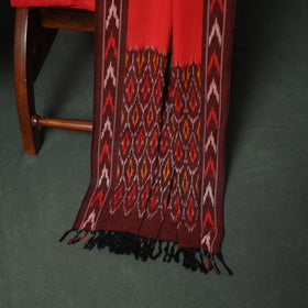 Pochampally Ikat Woven Cotton 3pc Unstitched Dress Material Suit Set 08
