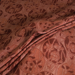 Handwoven Merino Wool Pedana Kalamkari Hand Block Print Natural Dyed Fabric 23