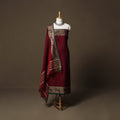 Dharwad Cotton 3pc Unstitched Dress Material Suit Set with Woven Border 67
