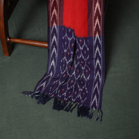 Pochampally Ikat Woven Cotton 3pc Unstitched Dress Material Suit Set 09