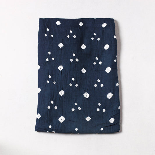 Blue - Kutch Bandhani Tie-Dye Mul Cotton Precut Fabric 26