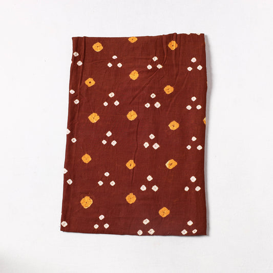 Kutch Bandhani Tie-Dye Mul Cotton Precut Fabric (0.7 meter) 31