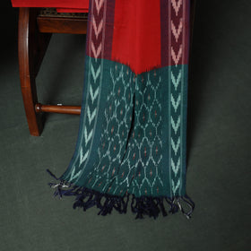 Pochampally Ikat Woven Cotton 3pc Unstitched Dress Material Suit Set 12