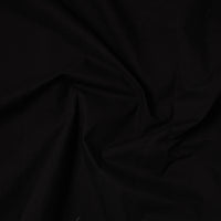 Black - Mangalagiri Handloom Cotton Nizam Zari Border Fabric 33