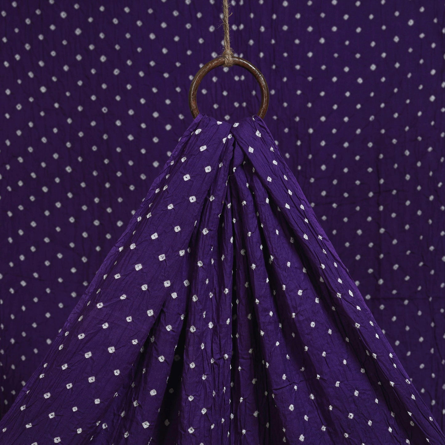 Kutch Tie-Dye Cotton Bandhani Fabric 04