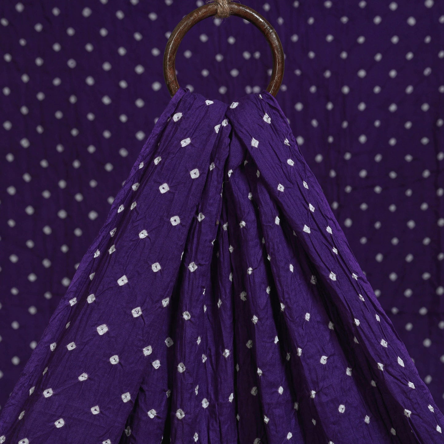 Kutch Tie-Dye Cotton Bandhani Fabric 04