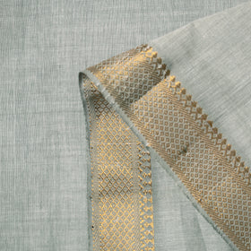  Mangalagiri Cotton Fabric with Zari Border 