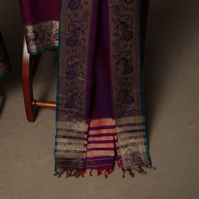 Dharwad Cotton 3pc Unstitched Dress Material Suit Set with Woven Border 62