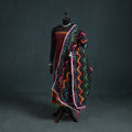Ranihati Chanderi Silk Zig Zag Hand Embroidery Dupatta 54