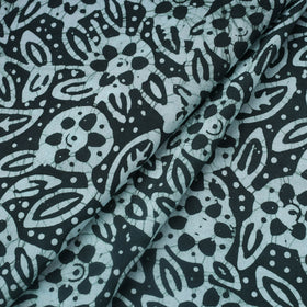 Blue Hand Batik Print Cotton Fabric