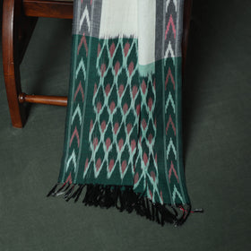 Pochampally Ikat Woven Cotton 3pc Unstitched Dress Material Suit Set 17