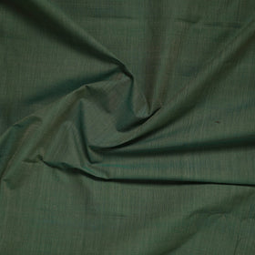 Green Mangalagiri Cotton Fabric with Zari Border 