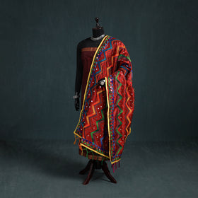 Ranihati Chanderi Silk Zig Zag Hand Embroidery Dupatta 63