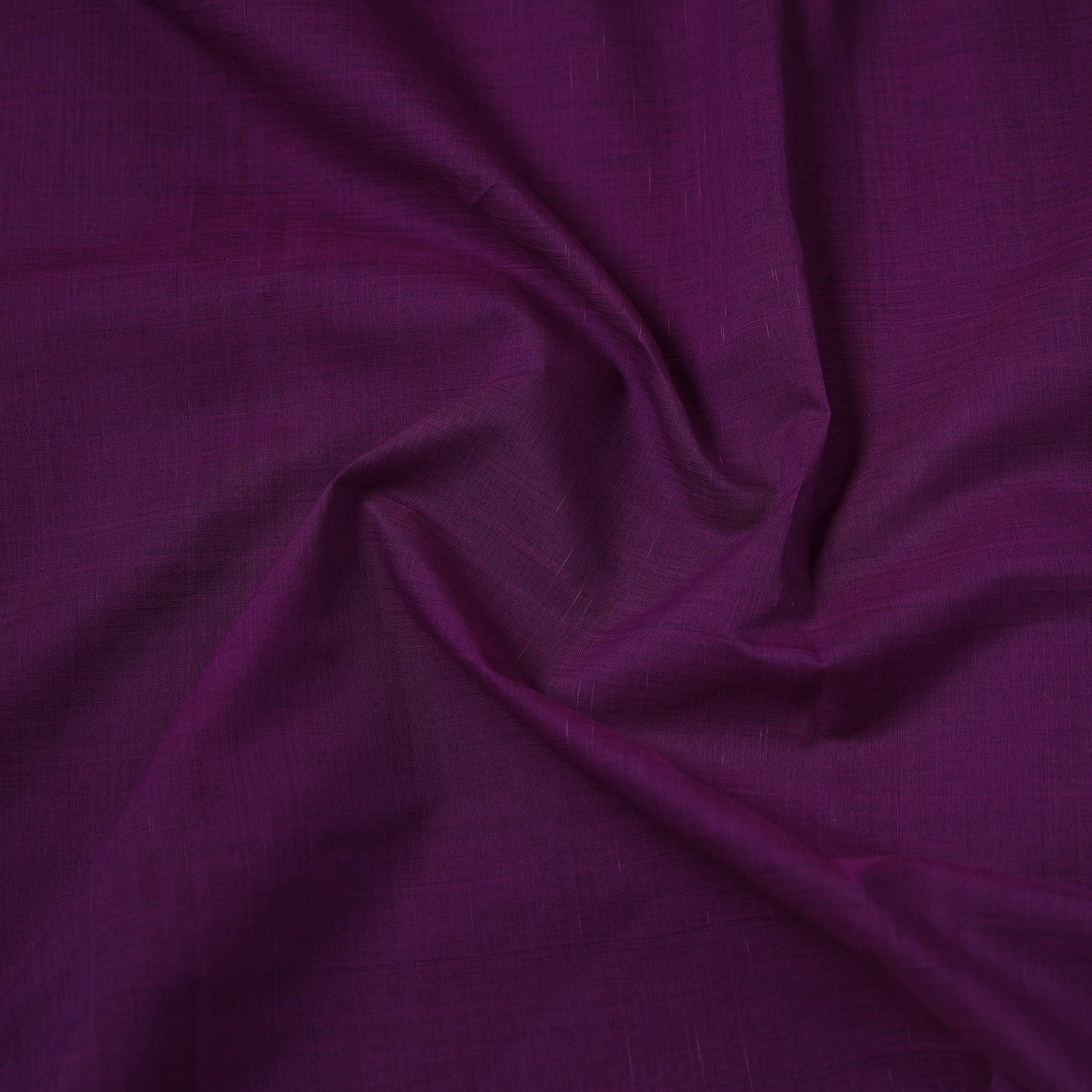 Purple - Mangalagiri Handloom Cotton Zari Border Fabric 01