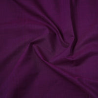 Purple - Mangalagiri Handloom Cotton Zari Border Fabric 01