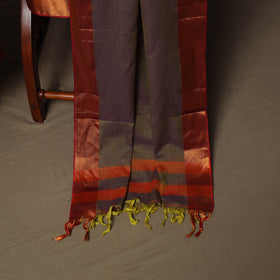 Dharwad Cotton 3pc Unstitched Dress Material Suit Set with Woven Border 52