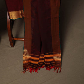 Dharwad Cotton 3pc Unstitched Dress Material Suit Set with Woven Border 51