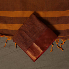 Dharwad Cotton 3pc Unstitched Dress Material Suit Set with Woven Border 49