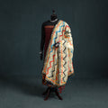 Ranihati Chanderi Silk Zig Zag Hand Embroidery Dupatta 73