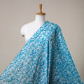 Blue Hand Batik Print Cotton Fabric