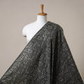 Grey Hand Batik Print Cotton Fabric