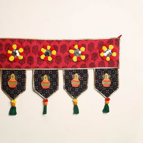Handmade fabric toran for festive decor 15 - handcrafted