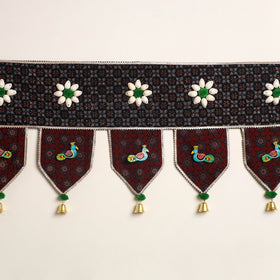 Handmade fabric toran for festive decor 16 - handcrafted