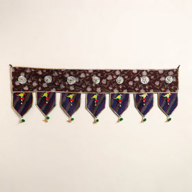 Handmade fabric toran for festive decor 27 - handcrafted