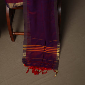 Dharwad Cotton 3pc Unstitched Dress Material Suit Set with Woven Border 14