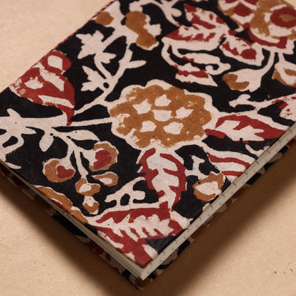 Bagru Fabric Cover Handmade Paper Notebook (7 x 5 in)