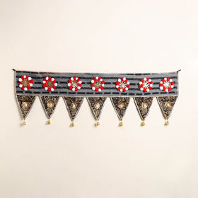 Handmade fabric toran for festive decor 39 - handcrafted