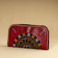 Kutch Embroidery Cotton Handmade Leather Wallet 38