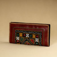 Kutch Embroidery Cotton Handmade Leather Wallet 45