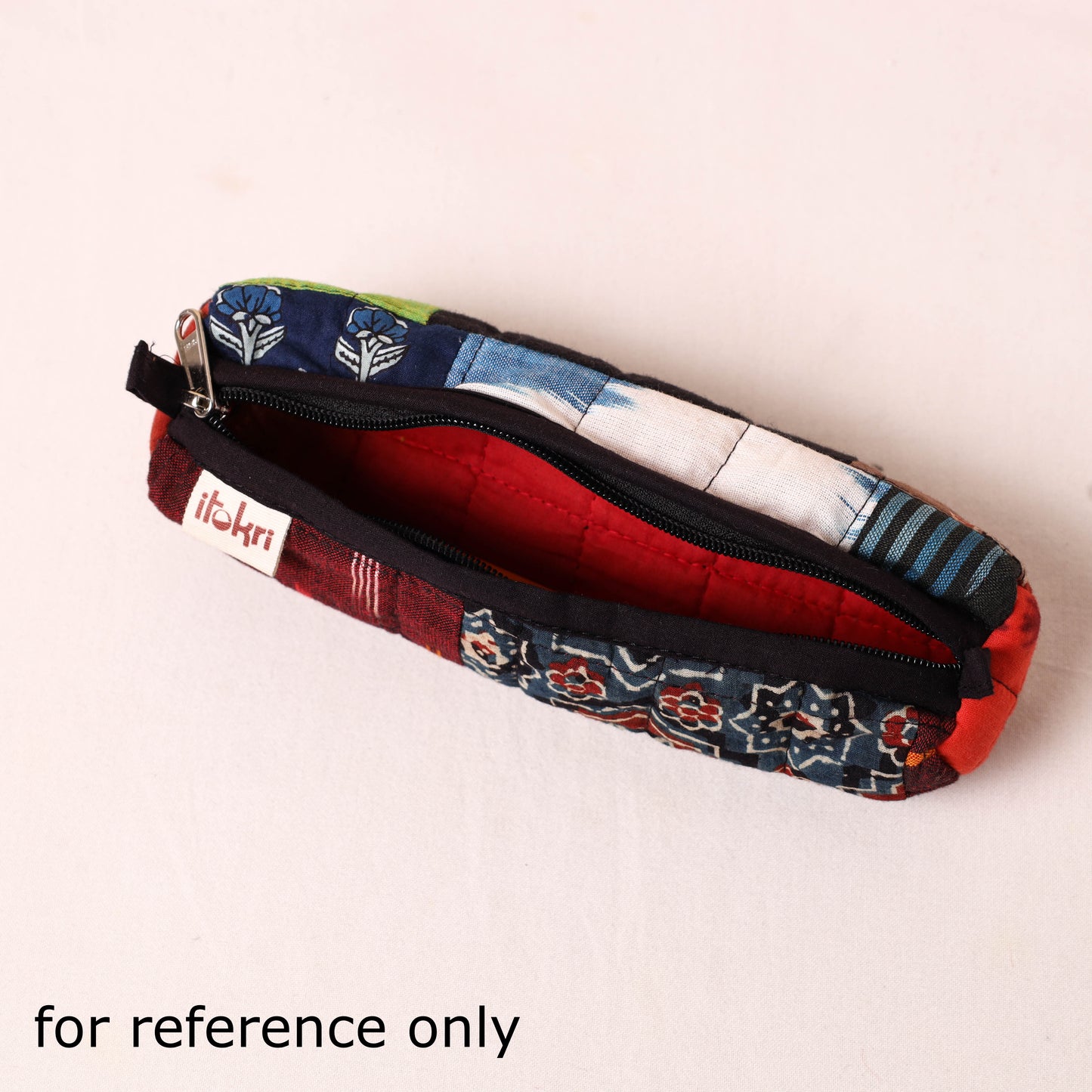 Handcrafted Quilted Pencil Pouch 05
