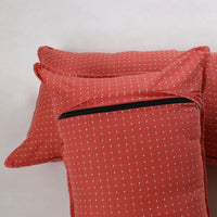 Jacquard Weave Cotton Pillow Cover (Set of 2) 11