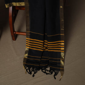 Dharwad Cotton 3pc Unstitched Dress Material Suit Set with Woven Border 08