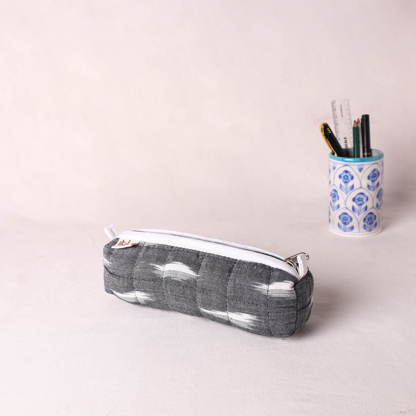 Handcrafted Quilted Pencil Pouch 07