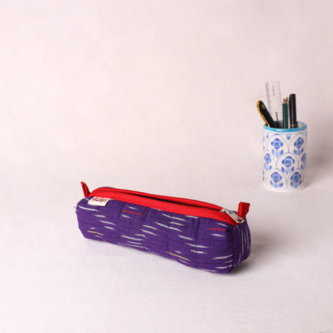 Handcrafted Quilted Pencil Pouch 08