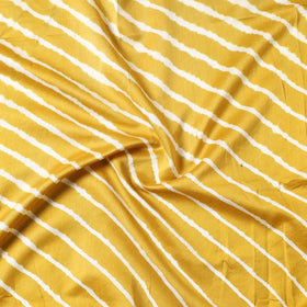  Leheriya Tie-Dye Chanderi Silk Precut Fabric 34 