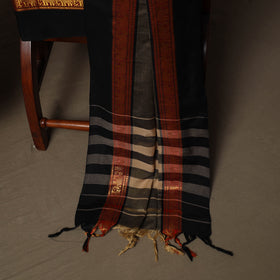 Dharwad Cotton 3pc Unstitched Dress Material Suit Set with Woven Border 05