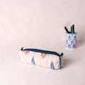 Handcrafted Quilted Pencil Pouch 11