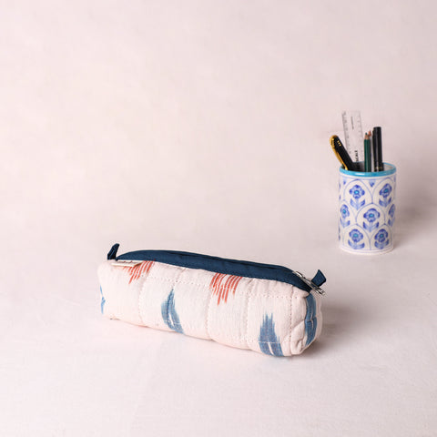 Handcrafted Quilted Pencil Pouch 11