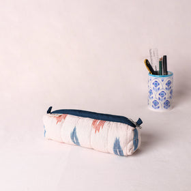 Handcrafted Quilted Pencil Pouch 11