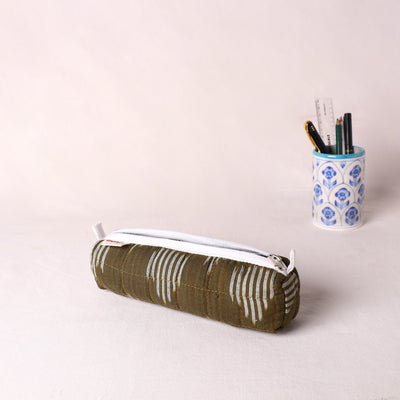 Handcrafted Quilted Pencil Pouch 15