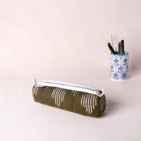 Handcrafted Quilted Pencil Pouch 15