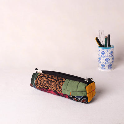 Handcrafted Quilted Pencil Pouch 21